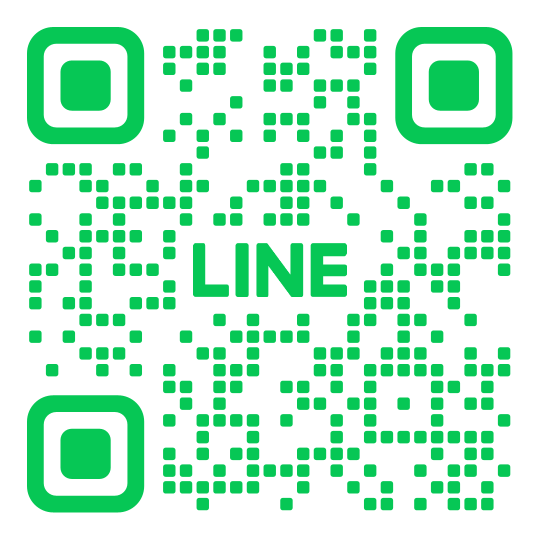 LINE公式アカウント友だち追加のQRコード